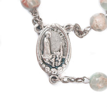 Load image into Gallery viewer, Sacred Heart & Fatima Blue Apatite Rosary