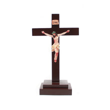 Load image into Gallery viewer, Standing Rosary Case Crucifix