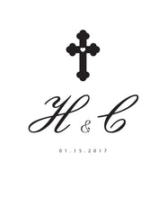 Load image into Gallery viewer, Hinged Wooden Dual Rosary Box