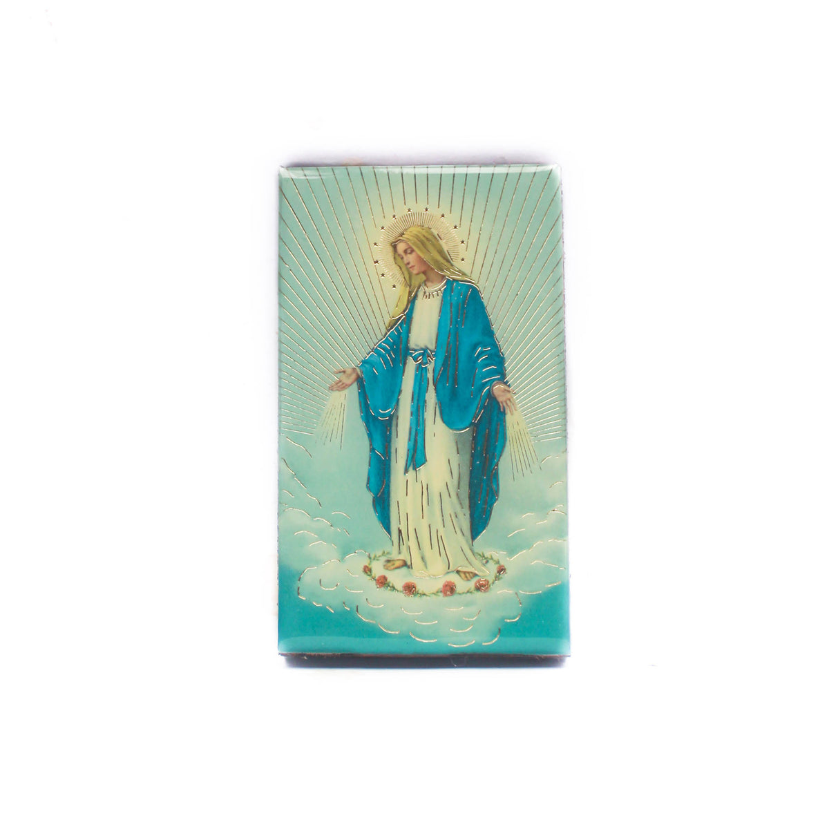 Our Lady of the Miraculous Medal Plaque in Resin – Versensens