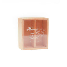 Load image into Gallery viewer, Wooden Dual Rosary Box with Replaceable Acrylic Lid