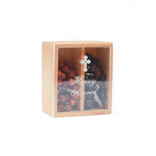 Load image into Gallery viewer, Wooden Dual Rosary Box with Replaceable Acrylic Lid