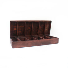 Load image into Gallery viewer, Wooden Rosary Collection Box - Hinged