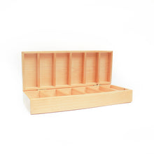 Load image into Gallery viewer, Wooden Rosary Collection Box - Hinged