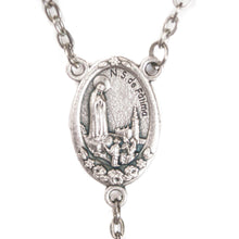 Load image into Gallery viewer, Sacred Heart of Jesus & Fatima Rose Wood Rosary (Medium)