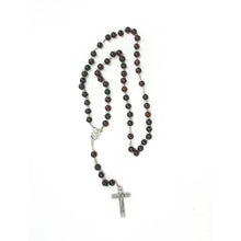 Load image into Gallery viewer, Sacred Heart of Jesus & Fatima Kamagong Rosary (Medium)