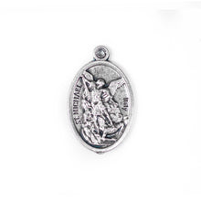 Load image into Gallery viewer, 20" St. Michael & Guardian Angel Necklace