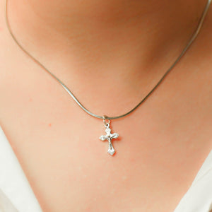 18" Crucifix Necklace