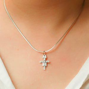 18" San Damiano Cross Necklace