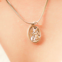 Load image into Gallery viewer, 20&quot; St. Michael &amp; Guardian Angel Necklace
