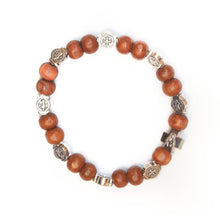 Load image into Gallery viewer, St. Benedict Wood Bracelet
