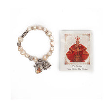 Load image into Gallery viewer, Sto. Nino Freshwater Pearl Bracelet
