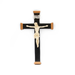 7” Gold Edge Hanging Crucifix