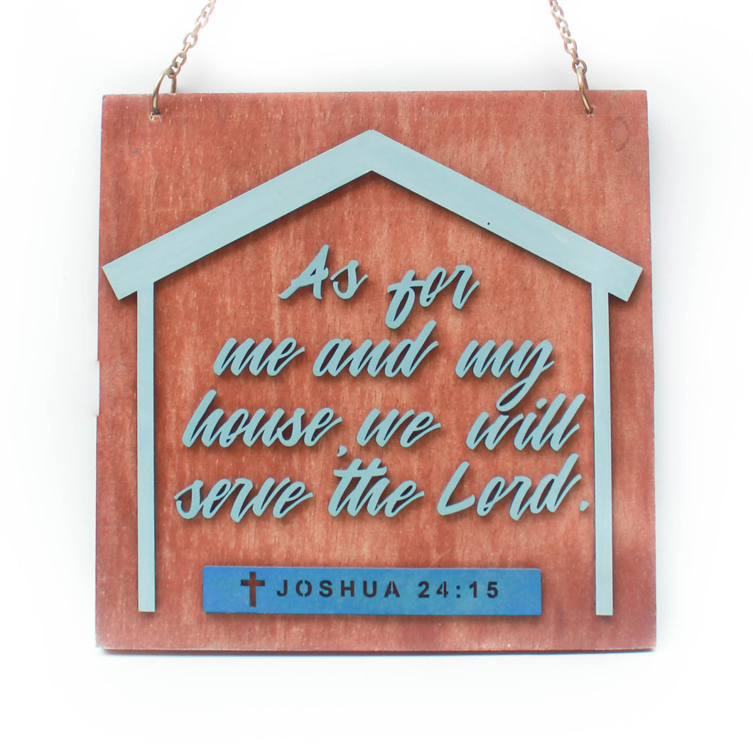 Joshua 24:15 Wall Decor