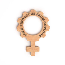 Load image into Gallery viewer, &quot;Protect Us From COVID 19&quot; Finger Rosary
