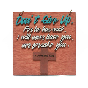 Hebrews 13:15 Wall Decor