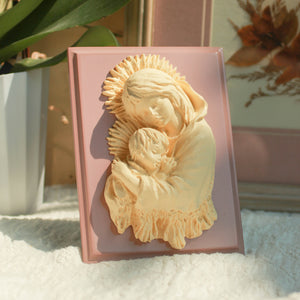 Madonna & Child Table Plaque