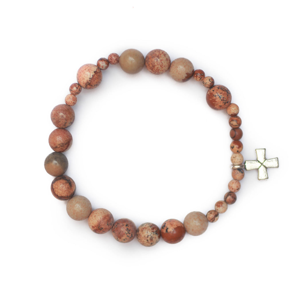 Jasper Rosary Bracelet