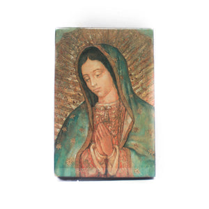 Our Lady of Guadalupe Plaque in Resin