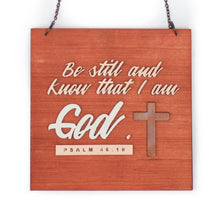 Load image into Gallery viewer, Psalm 46:10 Wall Decor
