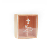 Load image into Gallery viewer, Wooden Dual Rosary Box with Replaceable Acrylic Lid
