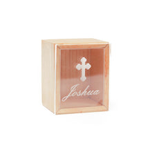 Load image into Gallery viewer, Acrylic &amp; Wood Personal Rosary Box
