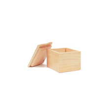 Load image into Gallery viewer, Baptism Rosary Box with Replaceable Wood Lid
