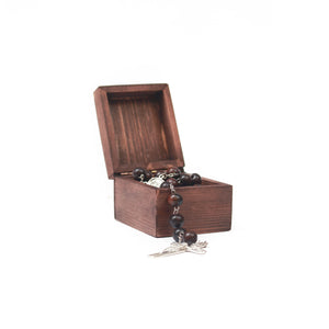 Hinged Baptism Rosary Box