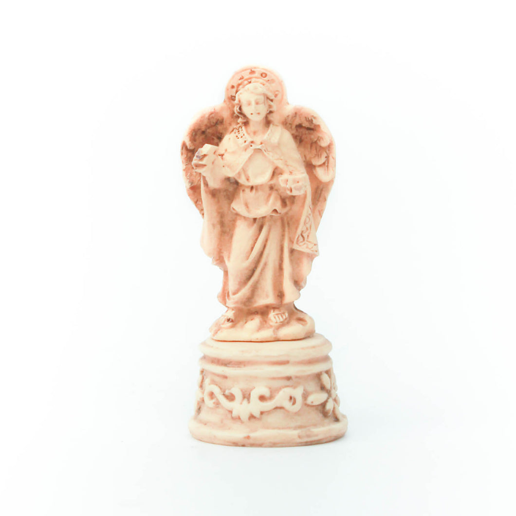 Mini St. Raphael Statue with Mini Prayer Card