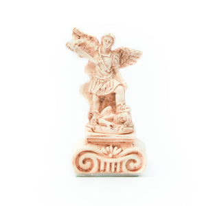 Mini St. Michael Statue with Mini Prayer Card