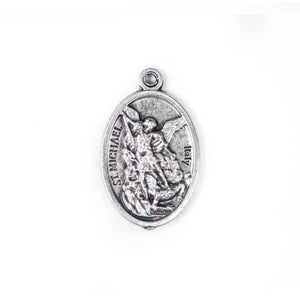 20" St. Michael & Guardian Angel Necklace